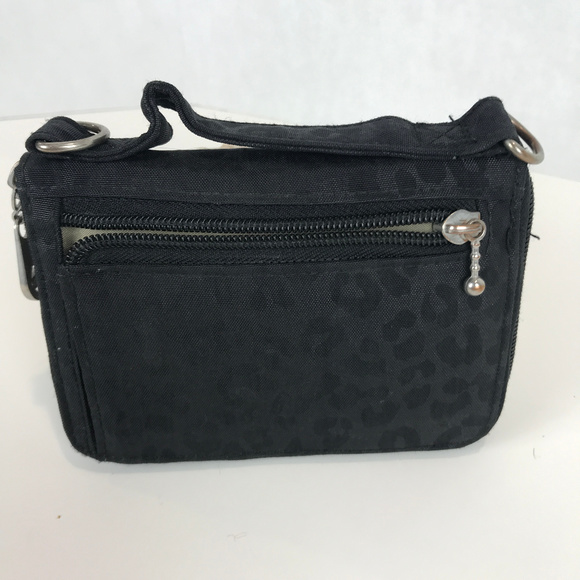 🌴 Baggallini black cross body mini bag - Picture 2 of 4